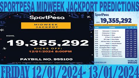 Taifa sportpesa jackpot prediction 8th-10th November SportPesa Midweek Jackpot Predictions